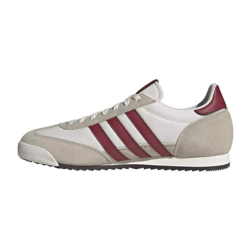 Adidas Originals R71 Off White / Burgundy — new football casuals trainers for 2026, available at JD Sports