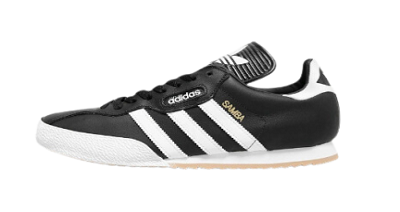 Adidas Samba Super trainers — reduced to £69.99 UK football casuals