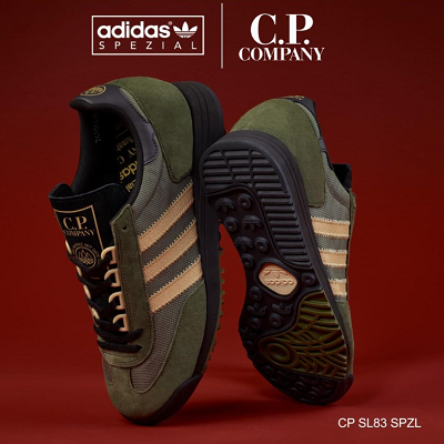 adidas Spezial x CP Company SL83 SPZL 2024 limited edition sneakers